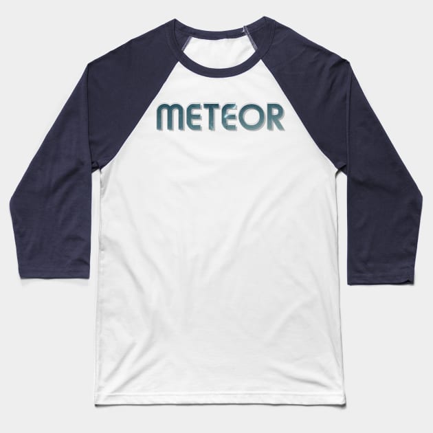 METEOR Baseball T-Shirt by afternoontees